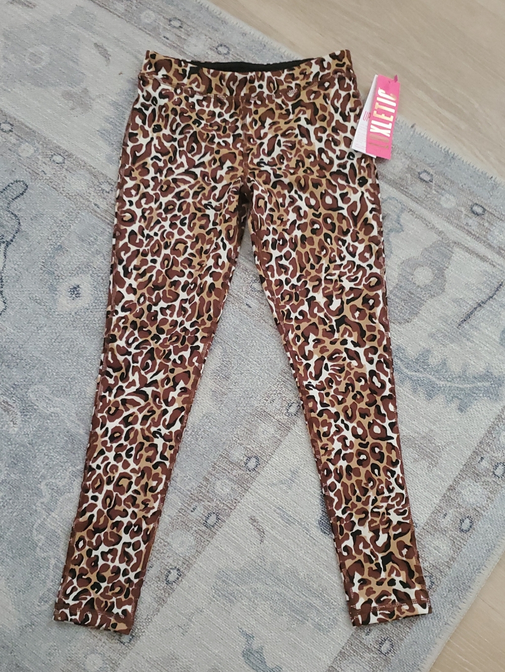 NWT Lilly Pulitzer Girls Luxletic Mini Weekender Legging Chocolate Onxy SzL